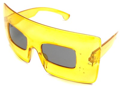 Angle of SW Novelty Style #9946 in Yellow Frame, Women's and Men's  