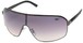 Angle of SW Shield Style #8022 in Grey Frame, Women's and Men's  