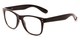 Angle of Bass #14611 in Black Frame, Women's and Men's Retro Square Sunglasses
