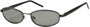 Angle of SW Polarized Style #1592 in Matte Grey/Black Frame, Women's and Men's  