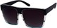 Angle of SW Rock Star Style #9936 in Black/Clear/Blue Frame with Smoke Lenses, Women's and Men's  