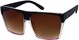 Angle of SW Rock Star Style #9936 in Black/Clear/Pink Frame with Amber Lenses, Women's and Men's  