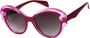 Angle of SW Fashion Style #459 in Pink/Red Frame, Women's and Men's  
