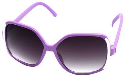 Angle of SW Kid's Celebrity Style #20100 in Purple Frame, Women's and Men's  
