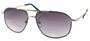 Angle of Flight #9952 in Silver Frame, Women's and Men's Aviator Reading Sunglasses